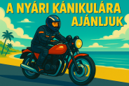 Miben motorozzunk a kánikulában?