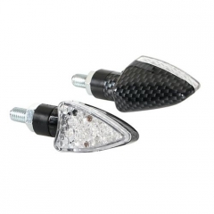 Lampa "Arrow" LED motorkerékpáros index párban - Karbon