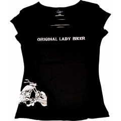 CHOPPERS DIVISION rövid ujjú női póló, Original Lady Biker
