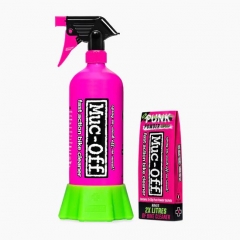 Muc-Off Bottle for Life + 4x Nano Cleaner Punk Power