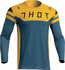 Thor Prime Rival cross póló sárga/kék
