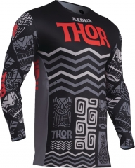 Thor Prime Aloha cross poló feket/szürke