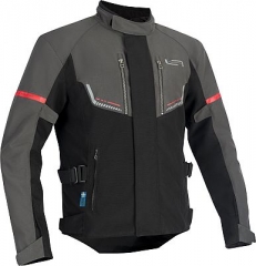 LINDSTRANDS LOMSEN 4 évszakos textil-cordura túrakabát, s.szürke-fekete