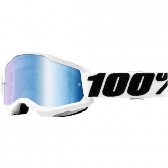 100% Strata 2 Everest cross szemüveg türös fehér